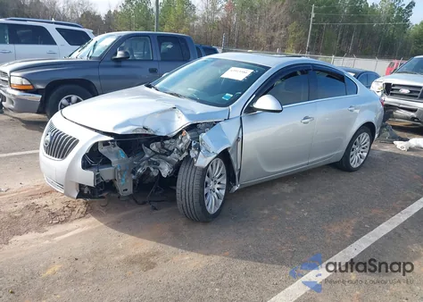2011 Buick Regal Cxl from USA, damaged, VIN W04GN5EC3B1074956